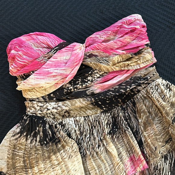 DVF Pink Wing Brighton Dress - Picture 3 of 7